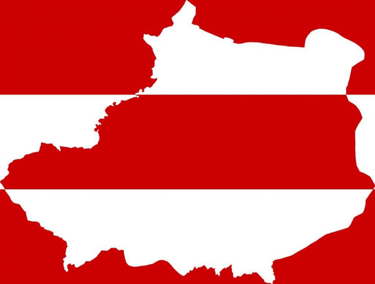 Harta Belarus flag